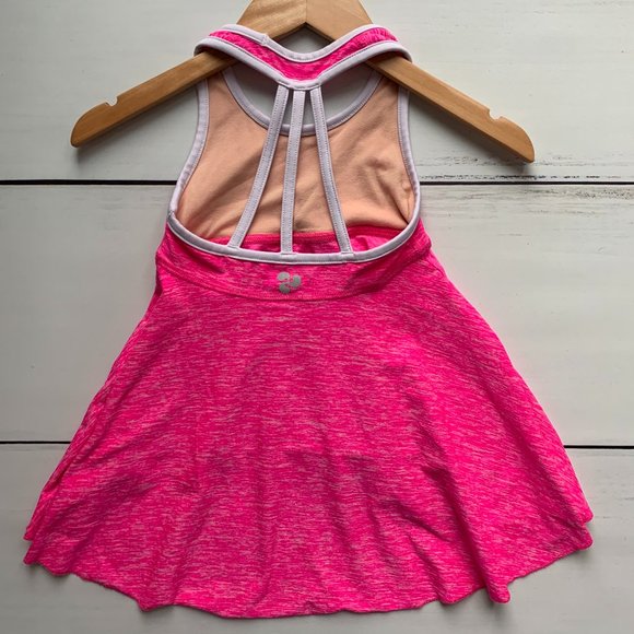 Bright Pink Activewear Top - Triple Flip sz 1* (3- - Picture 3 of 6